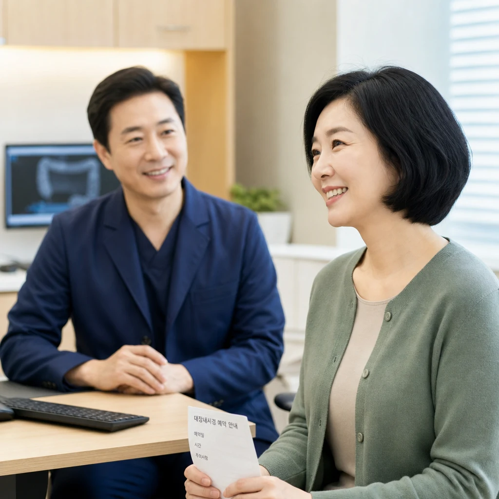 대장내시경 검사에 얼마나 시간이 걸리나요?